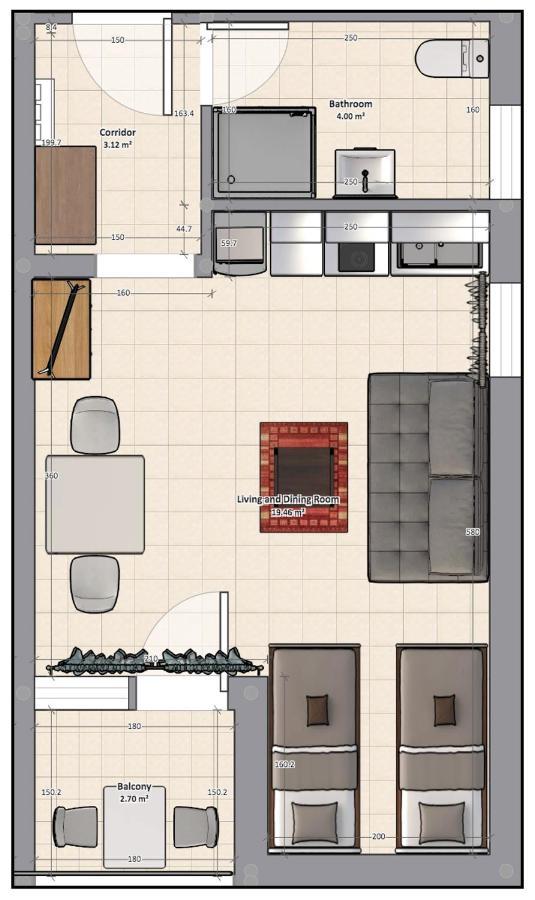 Studio Apartment Michelle - Intermezzo With Sea View Rabac Exterior foto